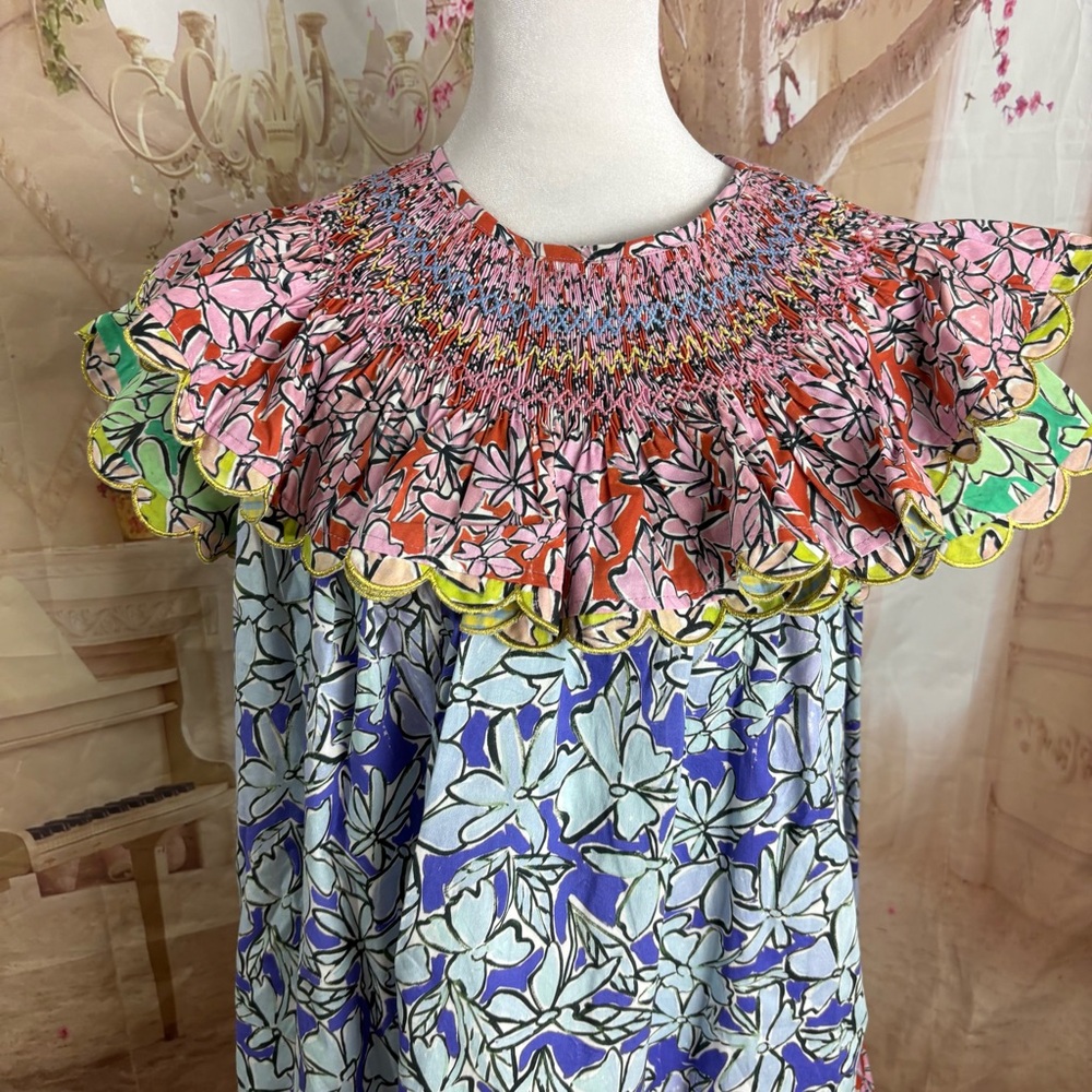 NEW CELIA B FLORAL DUSTEEN DRESS - Picture 8 of 13